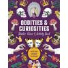 Chartwell Books Oddities & Curiosities Sticker, Color & Activity Book: Over 500 Unique Stickers
