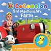 Farshore Official Cocomelon: Old MacDonald's Farm: A peep-through book: Learn fun animal sounds with JJ and Grandpa in this interactive illustrated board book for kids aged 1, 2, 3 and 4 years