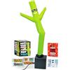 Running Press Mini Editions Wacky Waving Inflatable Tube Guy Deluxe Edition: Includes USB Cable and Vinyl Stickers