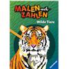 Ravensburger Verlag Ravensburger Malen nach Zahlen Wilde Tiere - 32 Motive abgestimmt auf Buntstiftsets mit 24 Farben (Stifte nicht enthalten) - Malbuch mit nummerierten Ausmalfeldern für fortgeschrittene Fans der Reihe