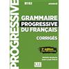 CLE INTERNAT Grammaire progressive du français - Niveau avancé - 3ème édition - Corrigés [Lingua francese]