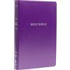 Thomas Nelson KJV Holy Bible: Gift and Award, Purple Leather-Look, Red Letter, Comfort Print: King James Version: King James Version, Purple, Leatherflex, Gift & Award , Red Letter Edition
