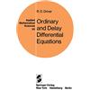 Springer Ordinary and Delay Differential Equations: 20