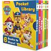 Farshore Paw Patrol Pocket Library: Six illustrated story mini board books for children aged 1, 2, 3, 4 based on the Nickelodeon TV Series