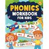 Kids Castle Press Phonics Workbook for Kids 4-6: More Than 80 Pages to Learn Letters, New Words, Practice Letter Sounds, Practice Reading and More! | Phonics Activities ... for Little Readers and Kids Ages 4, 5 & 6