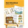 Hauschka Verlag Das ratselbuch fur die grundschule - t682 - mein ratselblock deutsch 2. klasse - a5-ubungsblock: Rätsel für kluge Köpfe mit Lösungen - Förderung mit Freude: 682