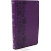 Nelson Bibles Holy Bible: New King James Version, Purple, Leathersoft, Reference, Red Letter Edition, Personal Size, Comfort Print