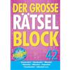 Naumann & Göbel Verlagsg. Der große Rätselblock 42: Kreuzworträtsel, Schwedenrätsel, Silbenrätsel, Wabenrätsel, Bilderrätsel, Treppenrätsel, Pyramidenrätsel, Zahlenrätsel