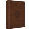 Crossway ESV Study Bible, Personal Size (TruTone, Saddle, Ornament Design)