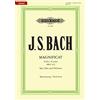 Edition Peters Magnificat in D Bwv 243 Vocal Score