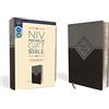HarperCollins Holy Bible: New International Version, Premium Gift Bible, Black/Gray, Leathersoft, Red Letter Edition: The Perfect Bible for Any Gift-Giving Occasion