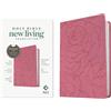 Tyndale Holy Bible: New Living Translation, Pink Rose, Leatherlike, Premium Value Compact, Filament Enabled