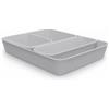 Tatay Set 4 pezzi Organizzatori Slim Bianco