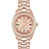 Philipp Plein Orologio da donna analogico al quarzo Queen Crystal, oro rosa, PWDAA0821