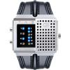 THE ONE Orologio da polso binario da uomo Slider, Sd128b1, cinghia