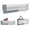 LZQ Sponda del letto pieghevole, protezione anticaduta per letto, sponda per letto bambini, protezione anticaduta letto bambini, barriera di protezione letto bambini, protezione anticaduta letto