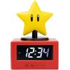 Paladone Sveglia Super Mario Super Star Icon con luce notturna - Sveglia digitale, funzione snooze con tocco, merchandising ufficiale Nintendo