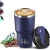 Mujigaga Tazza Termica, 20oz Thermos Caffe, Senza BPA, Mantiene Caldo per 6 Ore/Freddo 8 Ore, Borraccia Termica, Senza Perdite, Termos Caffè, Acciaio Inossidabile 18/8, per Ufficio, Scuola, Café, Casa