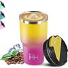 Mujigaga Tazza Termica, 20oz Thermos Caffe, Senza BPA, Mantiene Caldo per 6 Ore/Freddo 8 Ore, Borraccia Termica, Senza Perdite, Termos Caffè, Doble Aislamiento, Borraccia per Caffè, Succo, Tè, Acqua