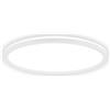 Briloner - Plafoniera LED con luce indiretta, design piatto, dimmerabile a livelli, luce bianco neutro, plafoniera camera da letto, plafoniere, lampadario, illuminazione soggiorno, 42 x 3 cm, Bianco