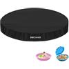 SIMPHAUS Copertura per Sabbiera Conchiglia Copri Sabbiera da Esterno Conchiglia Copertura per Sandbox Coperchio Sabbiera per Bambini in Tessuto Oxford 420D Impermeabile e Resistente Ø 100x15cm