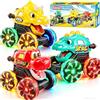 EUCOCO Monster Truck, Giochi Bambini 1 2 3 4 5 Anni Macchinine Dinosauri per Bambini Gioco Bambino 1-5 Anni Maschio Camion Giocattolo Regalo Bimbo 1-5 Anni Cars Giocattoli Regali Compleanno