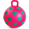 U&C Planet 38CM Pallone da Salto per Bambini 3-6 Anni Supporta Fino a 100 kg Design Antiscivolo con Pompa Palla da Salto in PVC per Interni ed Esterni