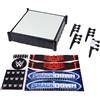 WWE Mattel WWE - Superstar Ring, playset ring da 35+ cm con tappettino a molla, 4 adesivi per gli eventi RAW e Smackdown e corde Pro-Tension per i personaggi WWE, giocattolo per bambini, 6+ anni, HLN13