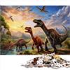 AITEXI Puzzle Adulti Puzzle da 1000 pezzi Mondo dei Dinosauri Puzzle in Legno Adulti e Bambini dai 14 Anni in su Puzzle Gioco Famiglie Adulti e Bambini 1000 Pezzi (50x75 cm)