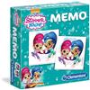 Clementoni - 18005 - Memo - Shimmer and Shine, gioco educativo 4 anni