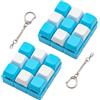 Sumgsn 2 pezzi tastiera Fidget Toy, 9 tasti carino clicker tastiera Fidget per adulti alleviare lo stress e l'ansia decompressione tastiera Fidget portachiavi