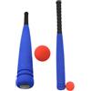 ifundom 2pezzi Mazze Baseball in Spugna Per Ragazzo Ragazza Giocattolo Sportivo Esterno Kit Baseball Portatile e Resistente Colore Casuale Per Ragazzo Ragazza e