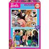 Educa - Puzzle di cartone con 100 pezzi per bambini | Barbie. Misura: 40 x 28 cm. A partire dai 8 anni (19300)