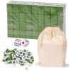 Generico set di giochi Mahjong cinese - 144 piastrelle di melamina resistenti all'usura con borsa da trasporto | Compact Travel Board Game per adulti e famiglie | per campeggio, picnic, dormitori