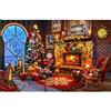 Lavievert 1000 pezzi puzzle in legno di Natale puzzle gioco - camino, albero di Natale, calze