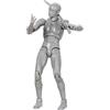 AXITWXIT Action Figures Body-Kun DX & Body-Chan DX PVC Figure Modello Disegno per S H Figuarts con scatola per artisti (grigio, maschio)
