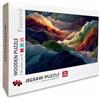 Generic Puzzle Arte con Scatola Montagna, Colore Puzzle Legno 5000 Pezzi Adulti 156x105cm, DIY Classici Gioco, Attività di Intrattenimento ad Alta Difficoltà, Jigsaw Per Tutta La Famiglia, Regalo, Q-4722