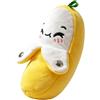 Generico Peluche Musicale Interattivo - Bambola Interattiva Con Sensore Tattile E Suono Di Pianoforte, Per L'educazione Precoce Dei Bambini, Giocattolo Musicale A Forma Di Banana Per Il d-ivertimento