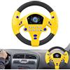 Generico Children's Steering Wheel Toys With Sound And Light Pretend Simulated Portable Driving Controller Educational Toys For Kids