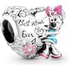 HAEPIAR S925 Sterling Silver Charm per Bracciale Collana Charm Dangle Mouse Regali per donne