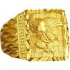EIAAMRYMITE Nuovo 2025 Placcato Puro 24 K Oro Colore Anello Aquila per Uomini Fratello Donne Adjustablec Anelli di Barretta di Nozze Oro Puro De 24 K Decorazione Gioielli di Lusso con Voi Accessori Trendy
