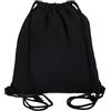LSHIJI Sacca Borsa in tela con coulisse, borsa a tracolla for studenti, in cotone for viaggio e custodia(White 34x40)