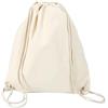 LSHIJI Sacca Borsa in tela con coulisse, tasche a pacchetto, borsa for la spesa, zaino for studenti, custodia in cotone for viaggio e(White)