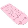 Generic Tappetino antiscivolo per esercizi di yoga e pilates, design extra lungo e spazioso, 1,6 x 0,7 m, tappetino da ginnastica da donna, protezione imbottita per ginocchia, per yoga, addominali o