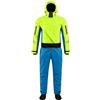 BESTXH Muta Stagna da Kayak da Donna, Muta Stagna Impermeabile E Traspirante con Cerniera di Ingresso Anteriore, Guarnizioni in Lattice su Collo E Polsi, per Kayak E Vela,Verde,L