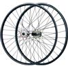 Generico Asse Passante Set Di Ruote Per Mountain Bike Anteriore 15x100mm Posteriore 12x142mm/12x148mm Freni A Disco Mozzi A 32H Per 7-12 Velocità(Colorful,26''-148mm)