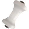 LVYXON Puleggia con cuscinetto per vogatore in nylon, 61 mm di diametro esterno x 31,6 mm di larghezza, per asse da 8 mm, rullo per attrezzature per fitness a basso rumore, colore bianco, ricambio per