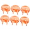 Mikikit Clip Nasale da Nuoto in Silicone con Cinturino Elastico, Resistente all'Usura, 6 Unitá per Adulti, Accessorio per Piscina Confortevole e Affidabile