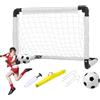 Genérico Porta da calcio per bambini da giardino, rete pieghevole per calcio per bambini, attrezzatura da allenamento portatile con borsa portaoggetti per pratica, campo, giochi stradali, palestra