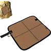 Generic Cuscino pieghevole - Tappetino portatile per seduta, pieghevole, per esterni, comodo cuscino isolante per campeggio, caccia, pesca, picnic, spiaggia, stadio, Bleacher, concerti sportivi